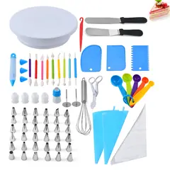 GENERICO - Kit Básico de Repostería Para Decoración Torta Boquillas 66 Piesas