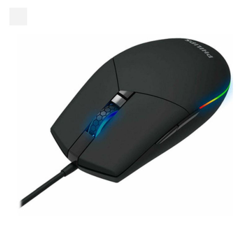 PHILIPS - SPK9304 MOUSE GAMER ALÁMBRICO PHILIPS 6 BOTONES