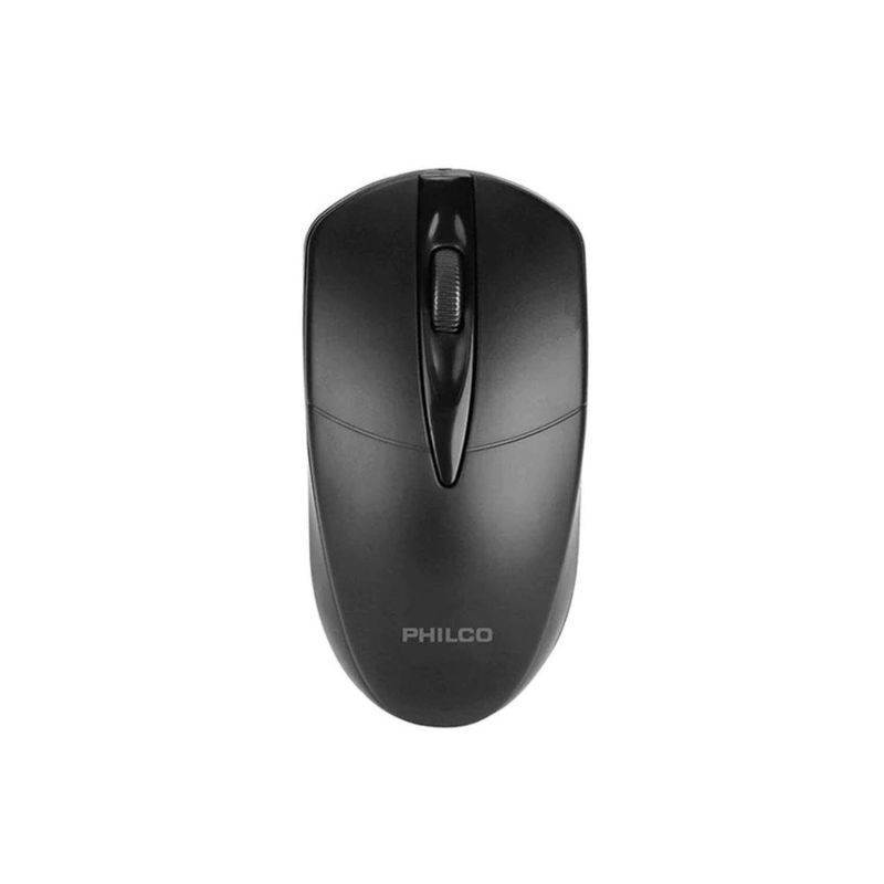 PHILCO - MOUSE ÓPTICO USB NEGRO PHILCO