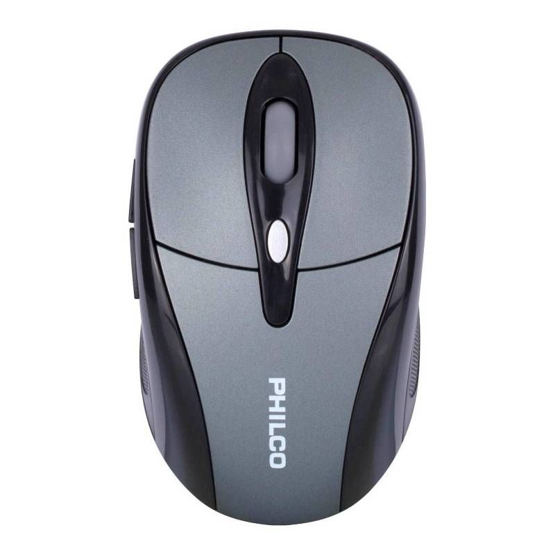 PHILCO - MOUSE OPTICO INALAMBRICO PHILCO SILVER