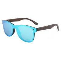 Lentes anteojos de sol gafas mujer hombre de madera natural