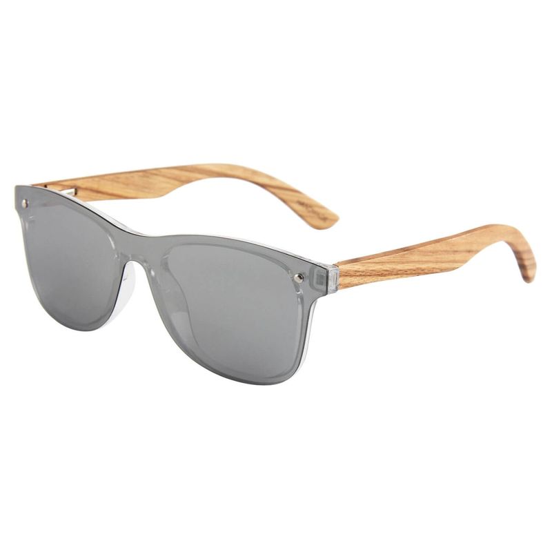 GENERICO - Lentes anteojos de sol gafas mujer hombre de madera natural