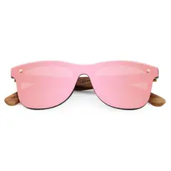 GENERICO - Lentes anteojos de sol gafas mujer hombre de madera natural