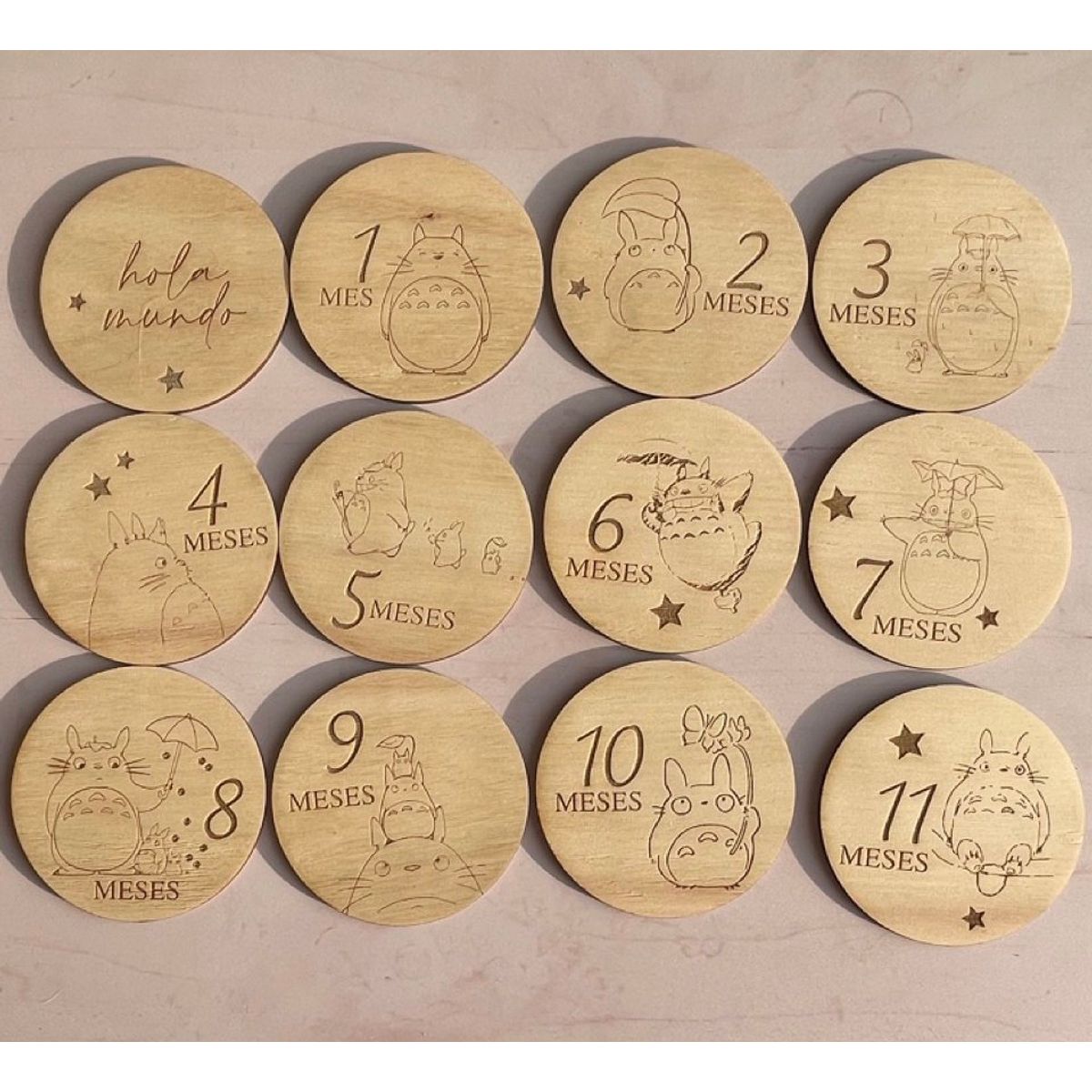 GENERICO - Tarjeta cumple mes totoro