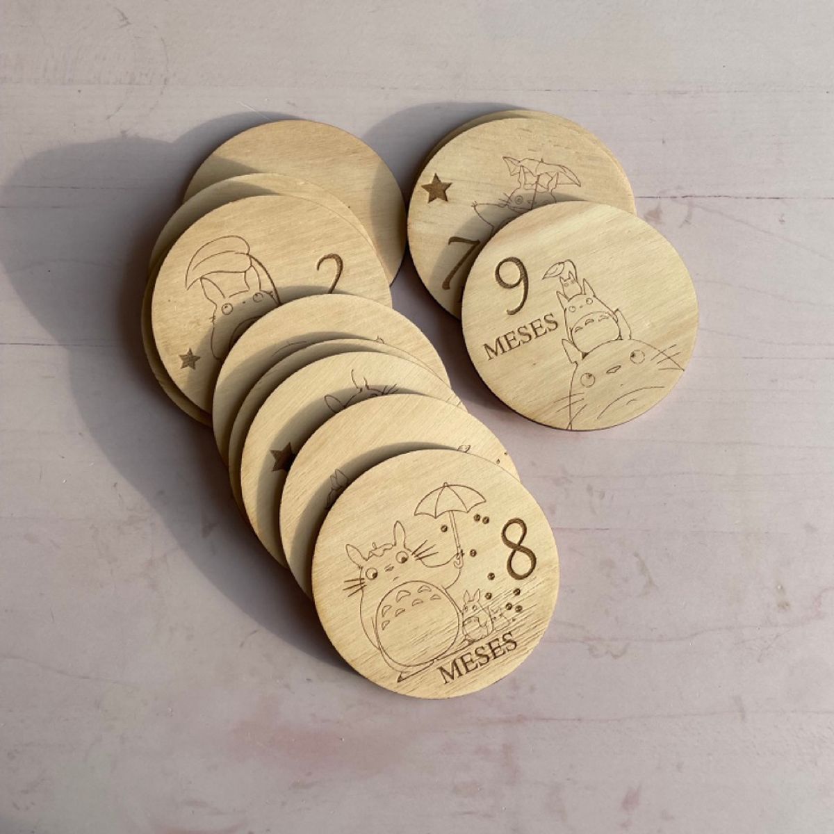 GENERICO - Tarjeta cumple mes totoro