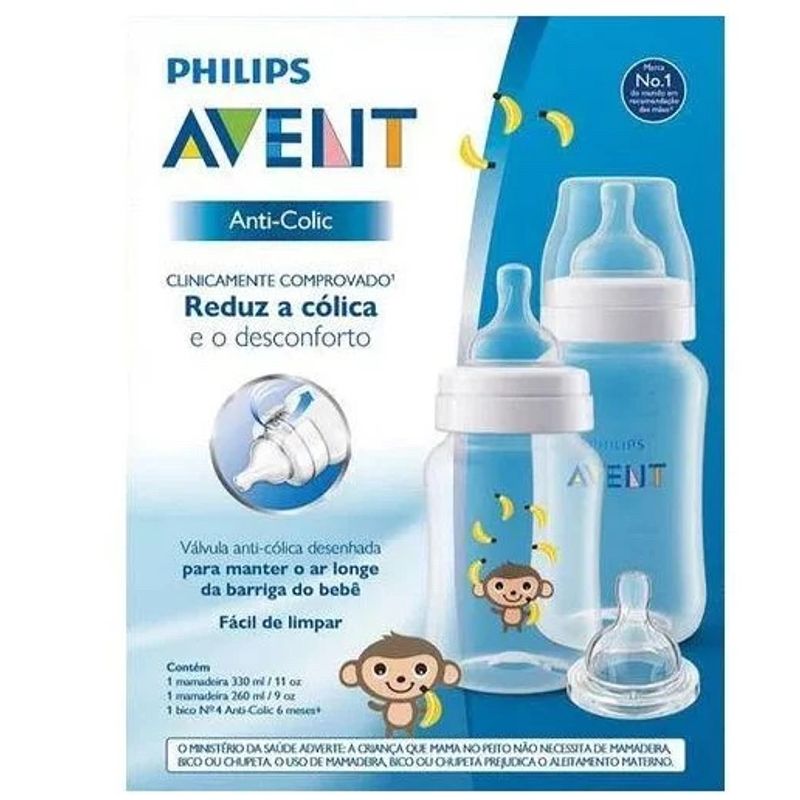 AVENT - Pack Mamadera Anti-colic 260ml  330ml AVENT Mono