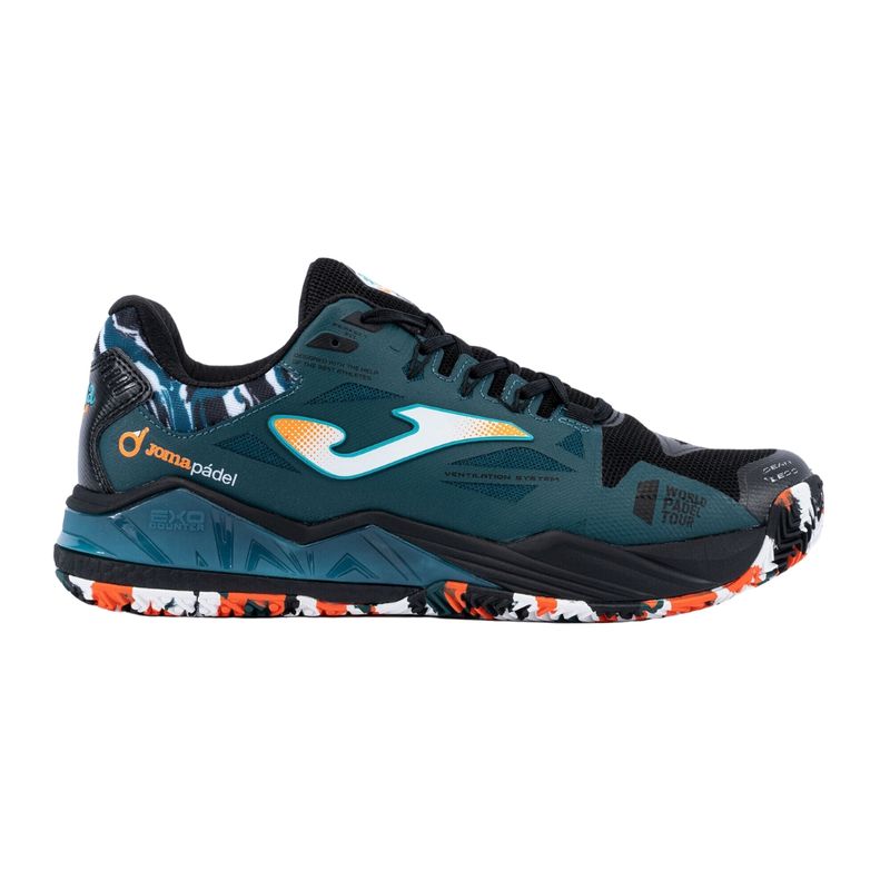JOMA - Zapatilla T.SPIN 2301 VERDE NEGRO
