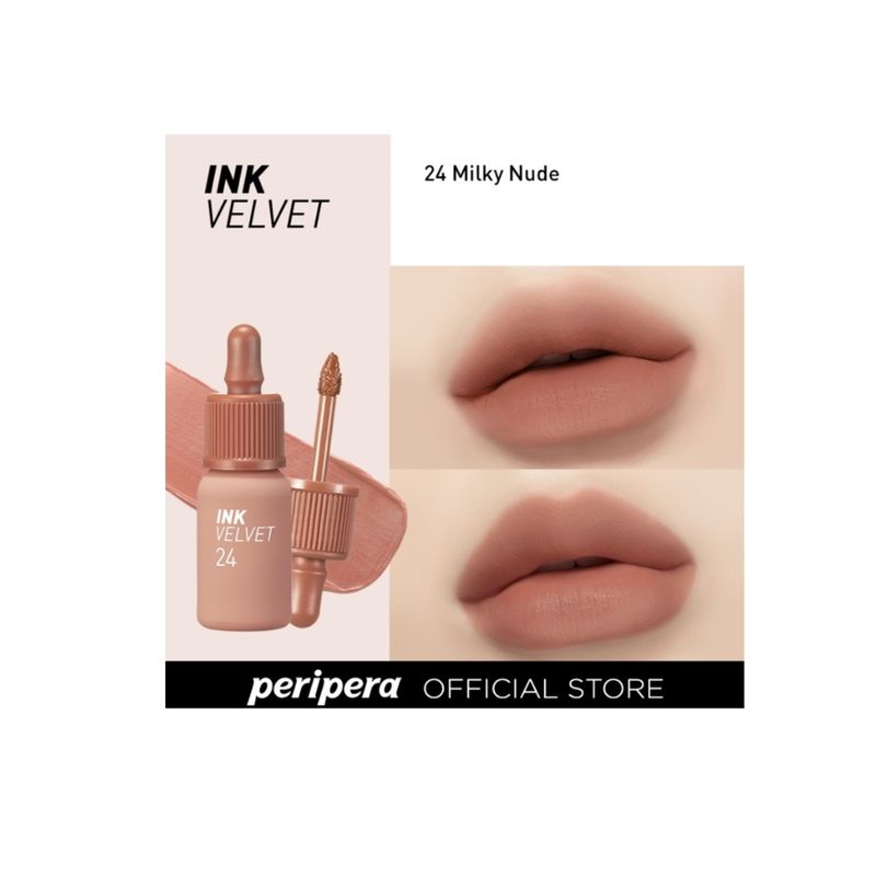 PERIPERA - INK VELVET 24 MILKY NUDE BREW TINTA PERIPERA