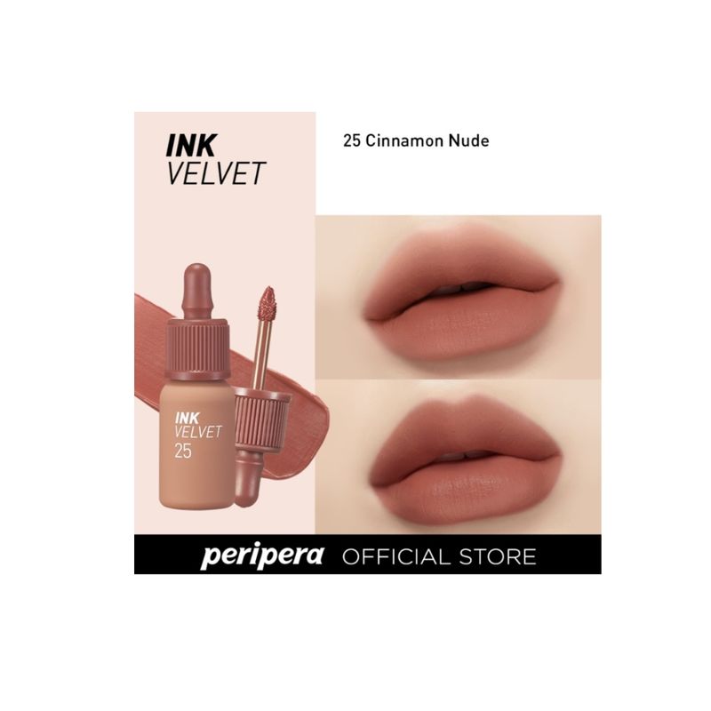 PERIPERA - INK VELVET 25 CINNAMON NUDE BREW TINTA PERIPERA