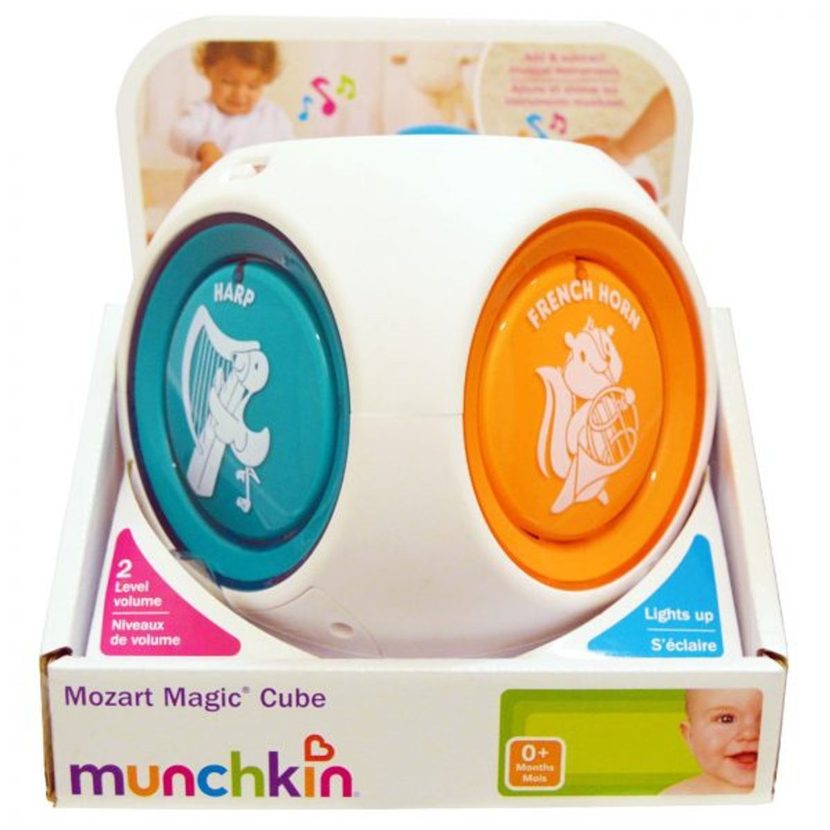 GENERICO - Munchkin Mozart Magic Cube para bebés y niños pequeños