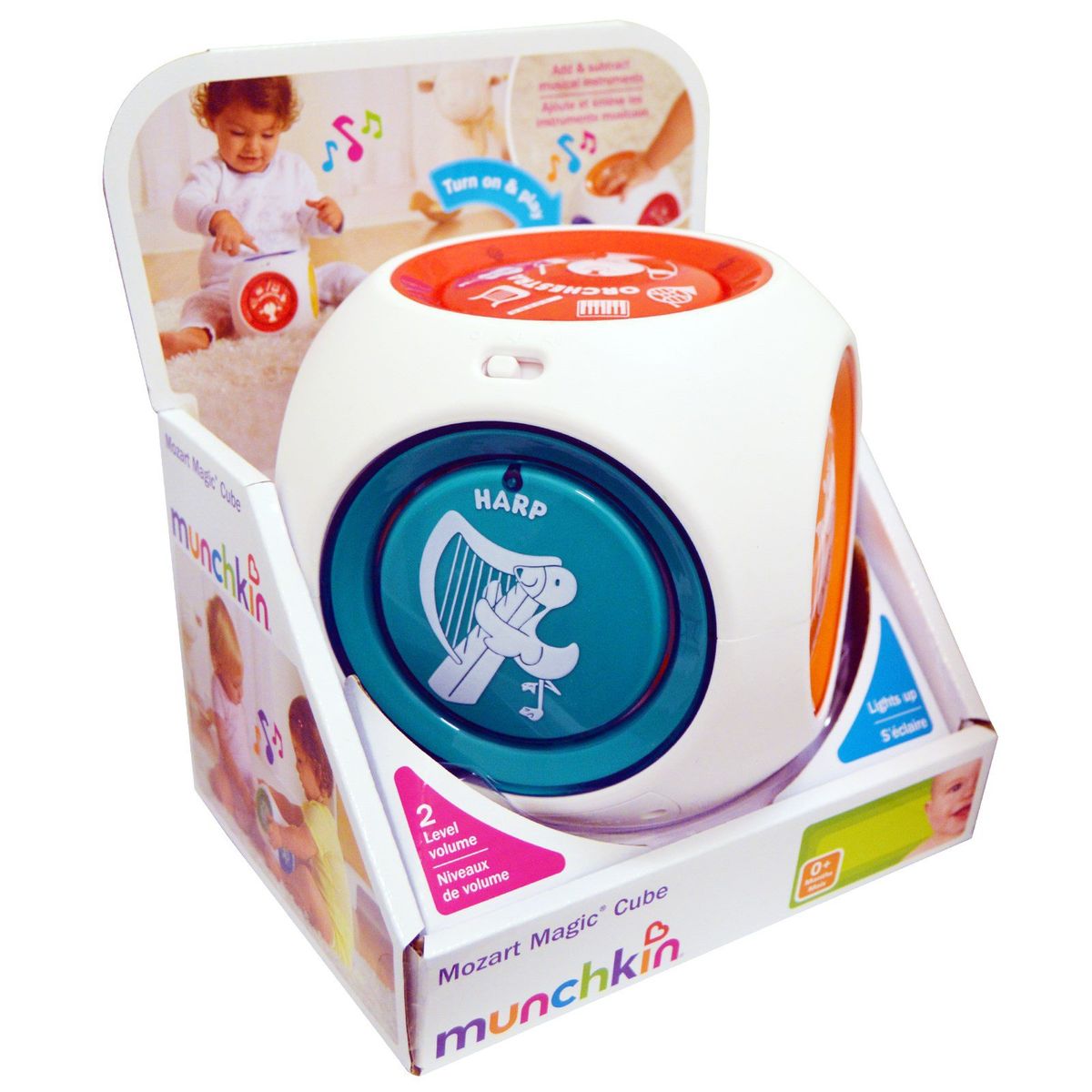 GENERICO - Munchkin Mozart Magic Cube para bebés y niños pequeños
