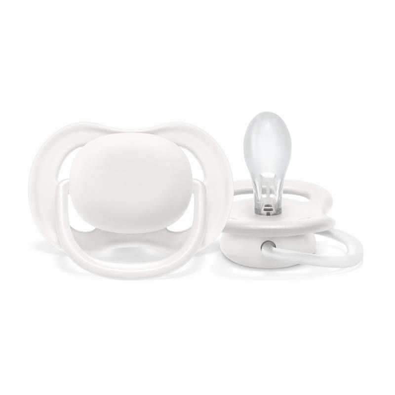 AVENT - Chupete Ultra Air Collection neutral blanco