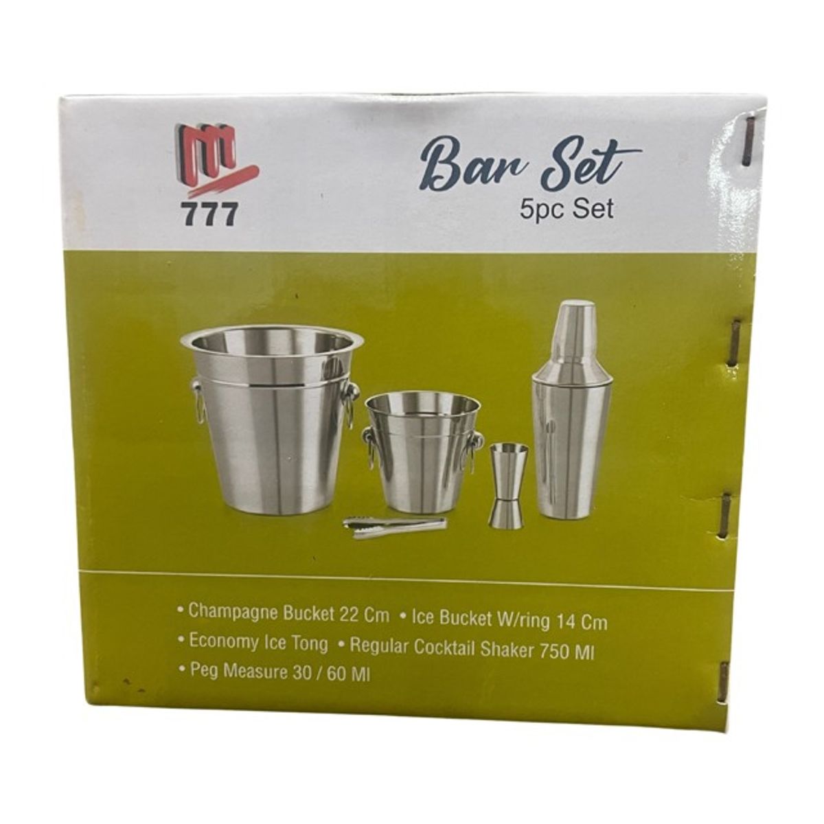 GENERICO - Set Coctelera 5 pcs BAR