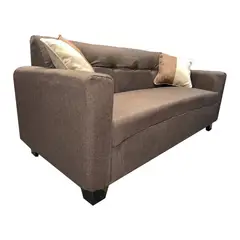 MUEBLES HVM - Sofa HVM alonso Cafe 3C Lino