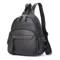 PUREPOWER - Bolso De Hombro De Cuero Genuino Mochilas Casuales Para Mujer