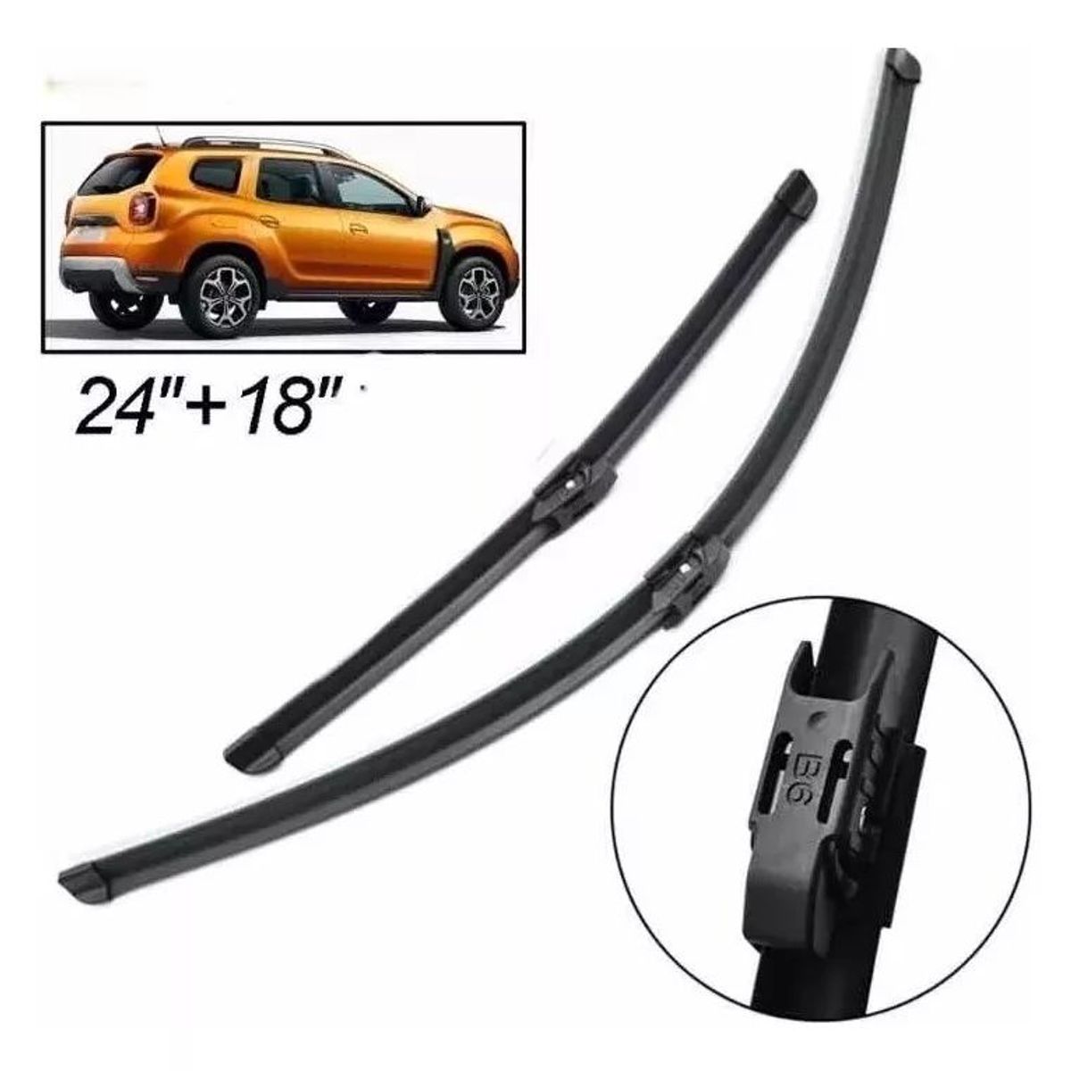 KUANGYE - Plumillas Renault Duster 2017-2019