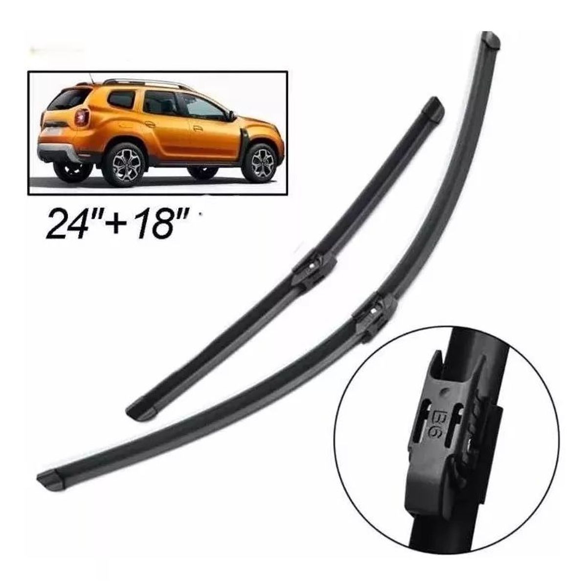 KUANGYE - Plumillas Renault Duster 2017-2019