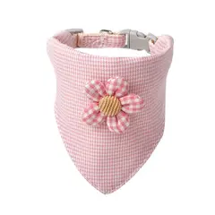 GENERICO - Collar Bufanda Tipo Pañuelo Para Mascota Perro Gato Rosado