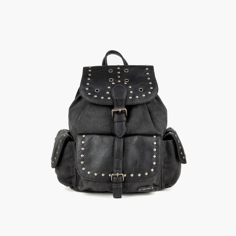 LOUNGE - Mochila Mujer Morral Canvas LOUNGE