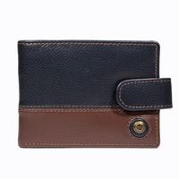 Billetera Hombre Capri 986 Azul/Cafe