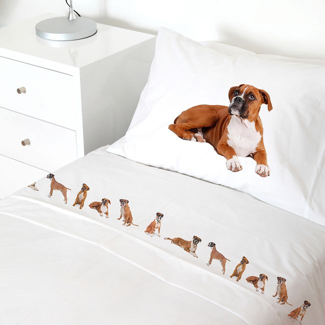 TUYO PRINT - Juego de Sábanas 1 Plaza Boxer - Tuyo Print