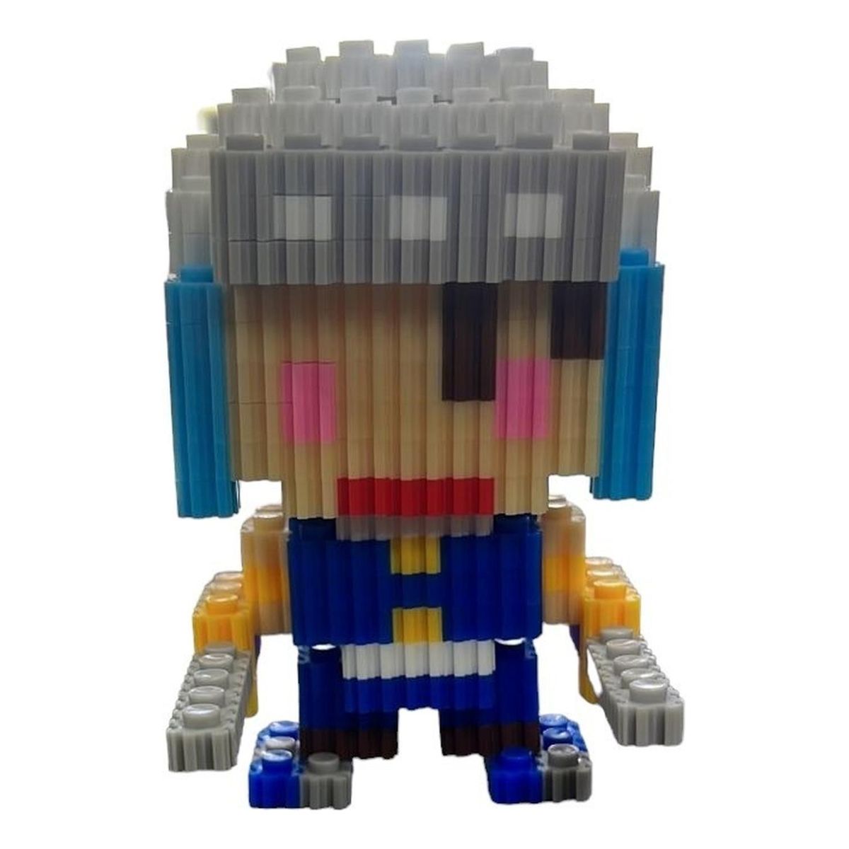 GENERICO - ARMABLE 3D MICRO BLOCKS UZUI 10CM 479 PIEZAS