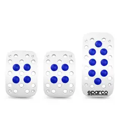 SPARCO - Pedales Racing Auto Set 3 Piezas