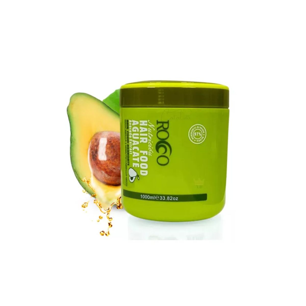 GENERICO - ROCCO® Crema Para Peinar Aguacate 1000ml