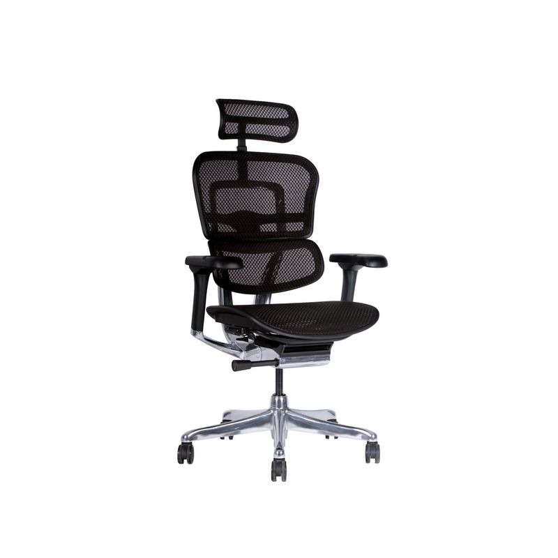 SANSSOUCI - Silla ejecutiva escritorio Ergohuman malla Negra
