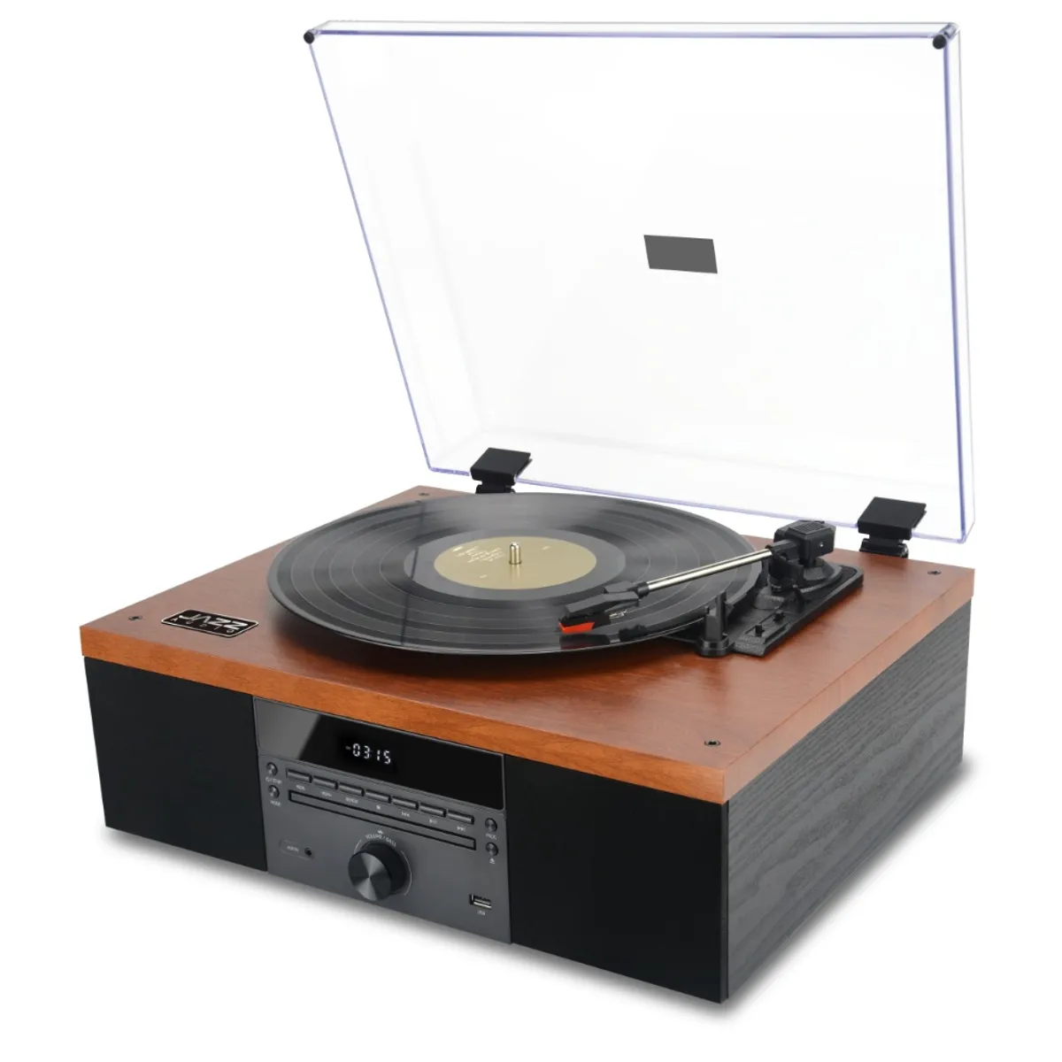 GEN - TORNAMESA JAZZ AUDIO 70 S JEWEL BLUETOOTH + CD + RADIO FM