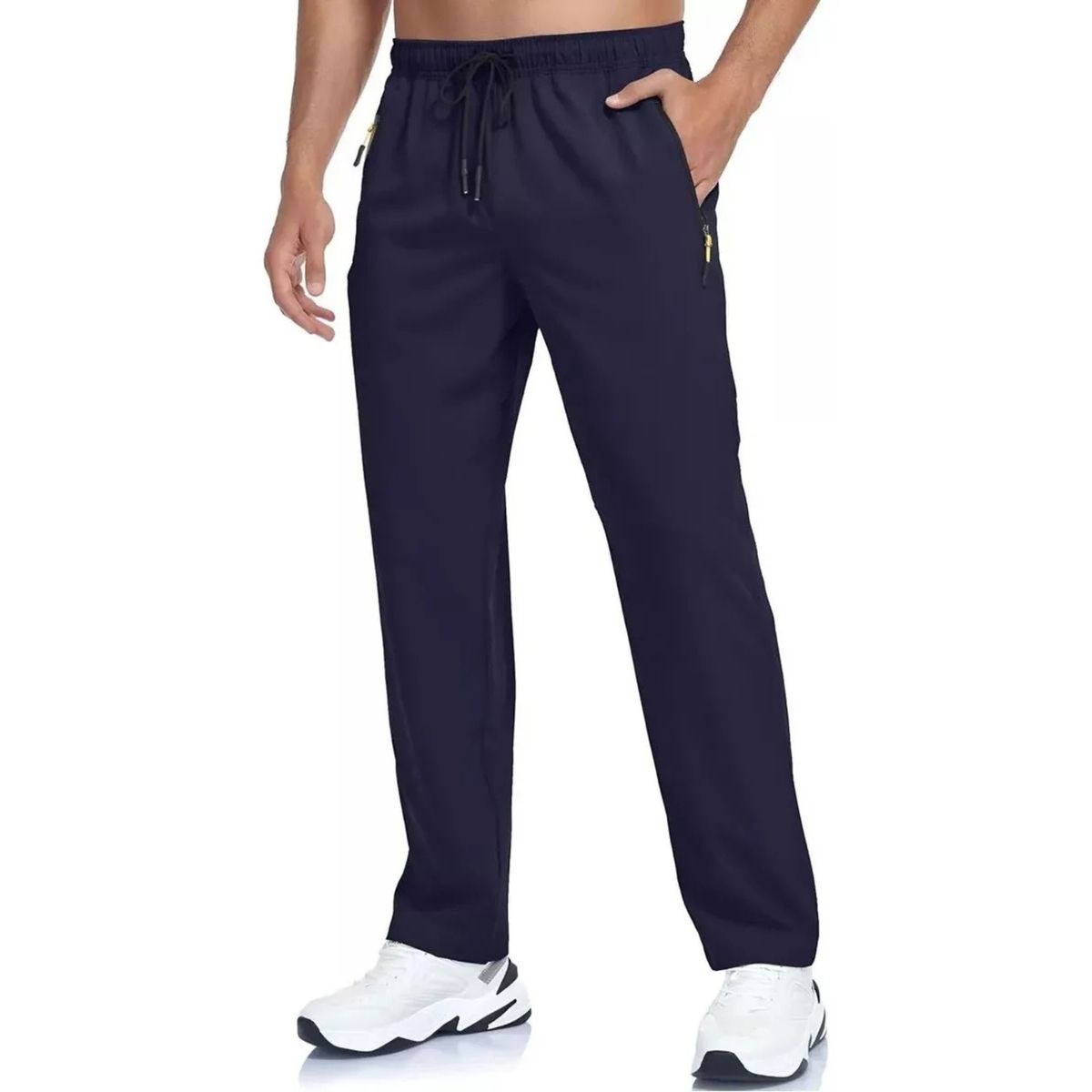 LOOK SHOP - Pantalón Hombre Buzo Recto Tradicional Delgado Verano 890