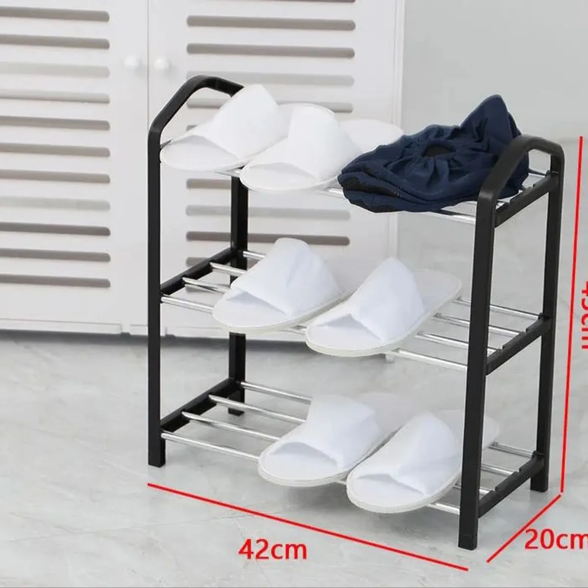 GENERICO - Zapatero de 3 niveles organizador de zapatos.