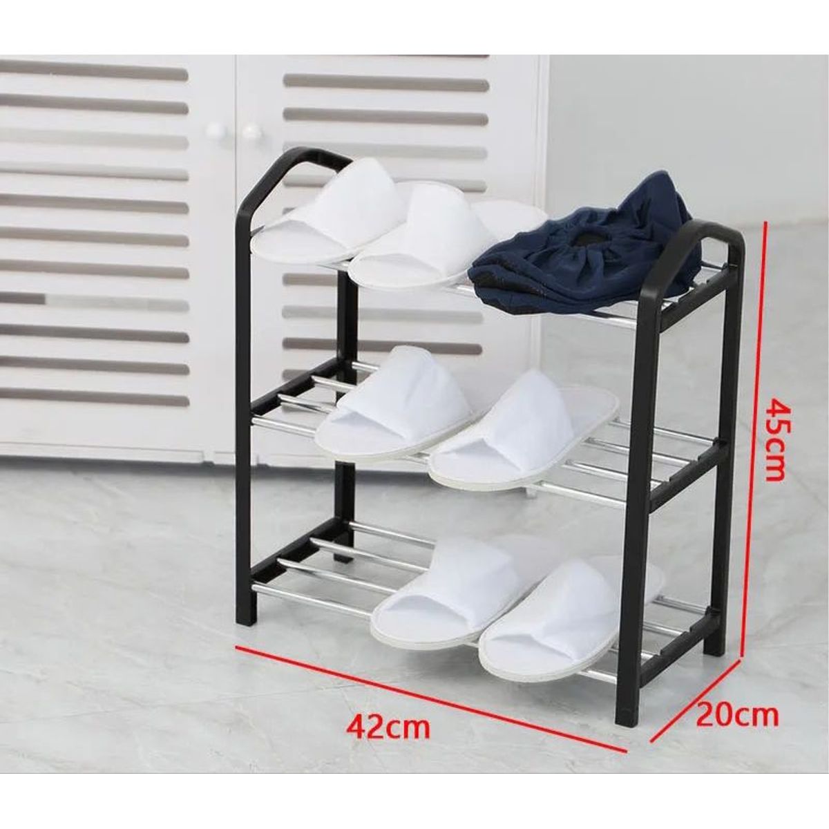 GENERICO - Zapatero de 3 niveles organizador de zapatos.