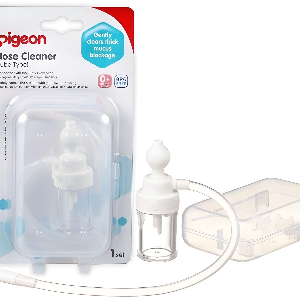 PIGEON - ASPIRADOR NASAL CON DEPOSITO PIGEON