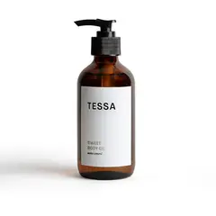TESSA - Aceite Corporal Hidratante con Chía y Jojoba Aroma Cítrico Sweet Body Oil - 240ml