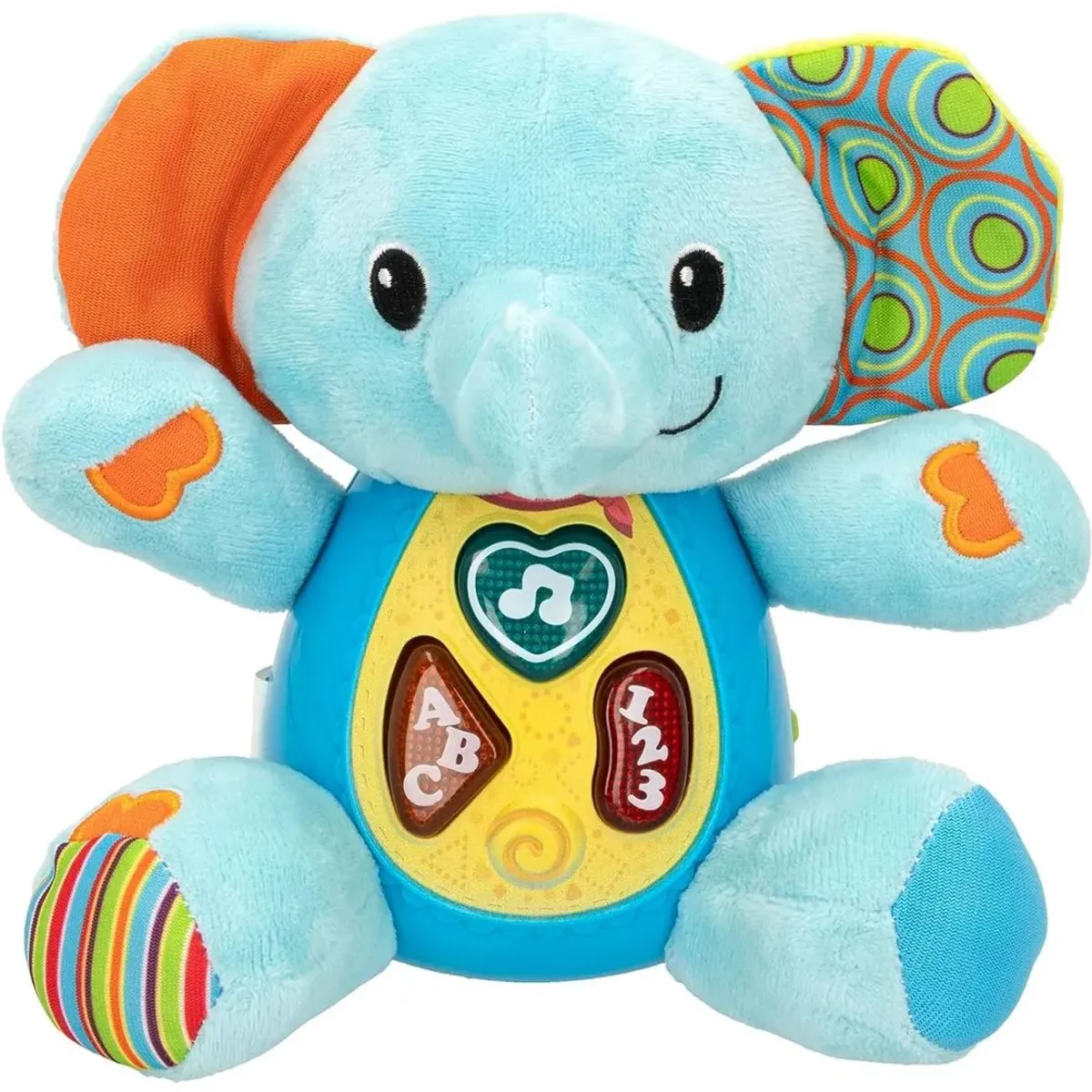 WINFUN - Peluche Elefante Y Aprende Conmigo