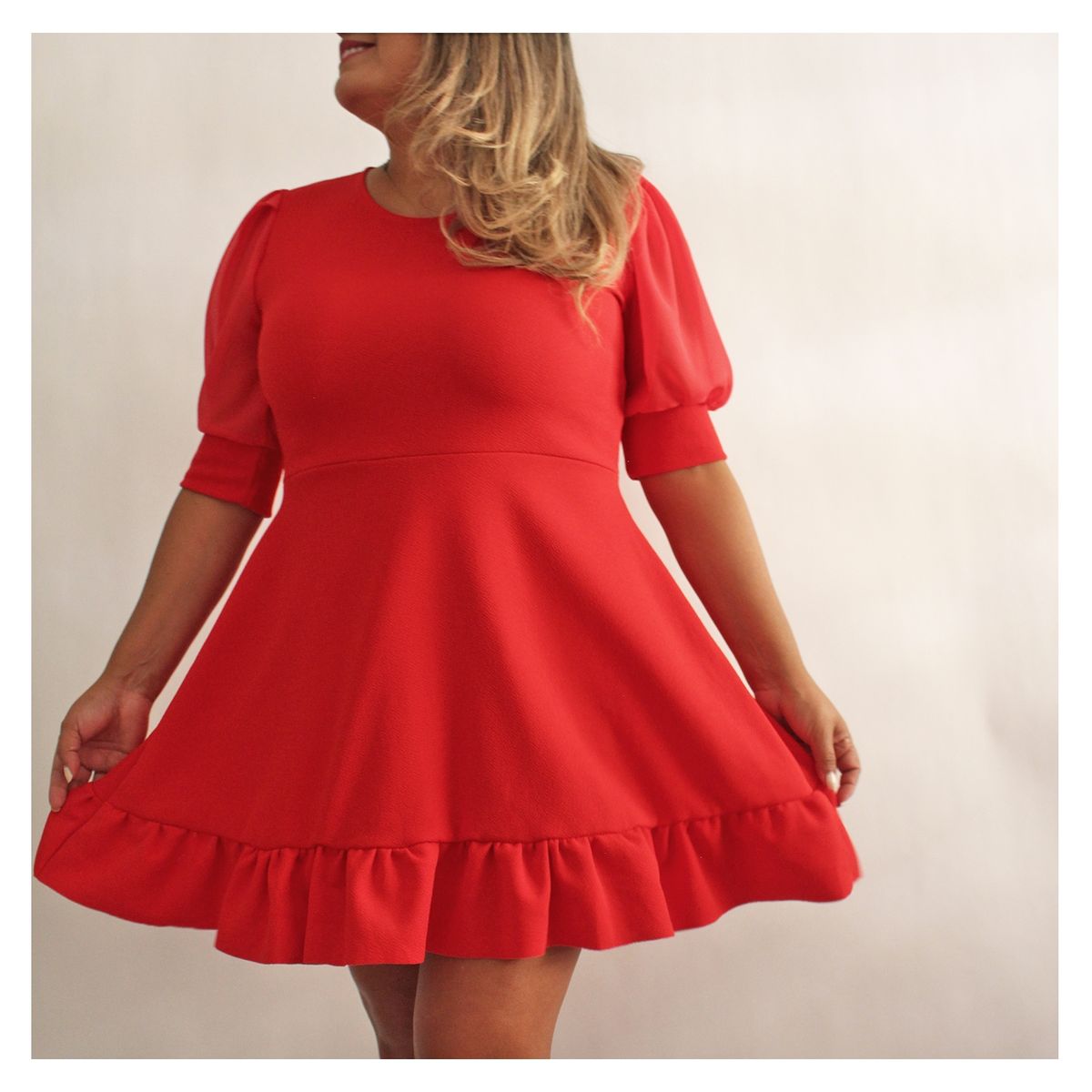 LIBERTE - Vestido Lorena Con Vuelos