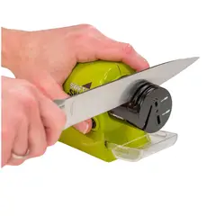 GENERICO - Afilador Cuchillos Tijeras Eléctrico A Pilas