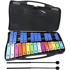 U BUY - Metalófono 25 Notas Cromático Didáctico Marca Ubuy NEGRO
