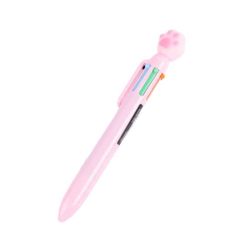 HOMEWELL - Lapiz Diseño Pata 6 En 1 Rosado HOMEWELL