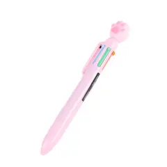 HOMEWELL - Lapiz Diseño Pata 6 En 1 Rosado