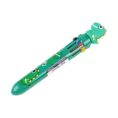 HOMEWELL - Lapiz Diseño Dinosaurio 10 En 1 Verde