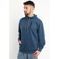 Poleron Medio Cierre Azul Marino