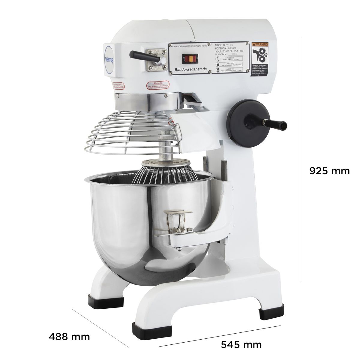 VENTUS - Ventus Batidora Industrial VB-30 30 Lts