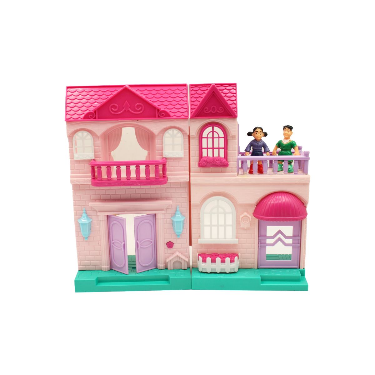 DBLUE - Juguete Casa de Muñecas Con Luz y Sonido