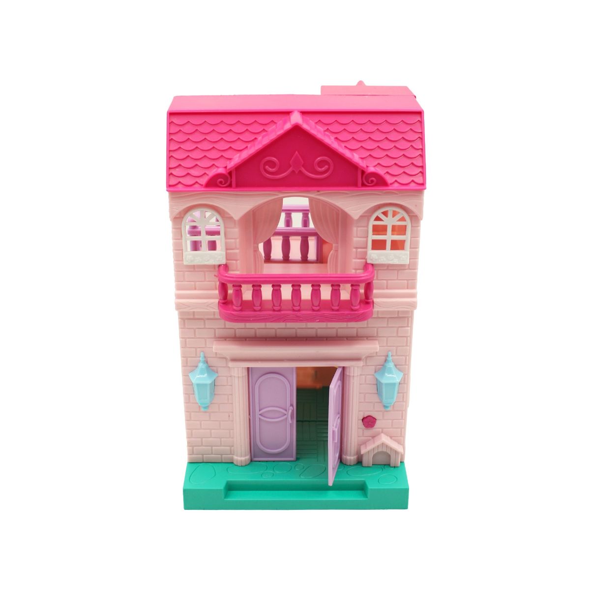 DBLUE - Juguete Casa de Muñecas Con Luz y Sonido