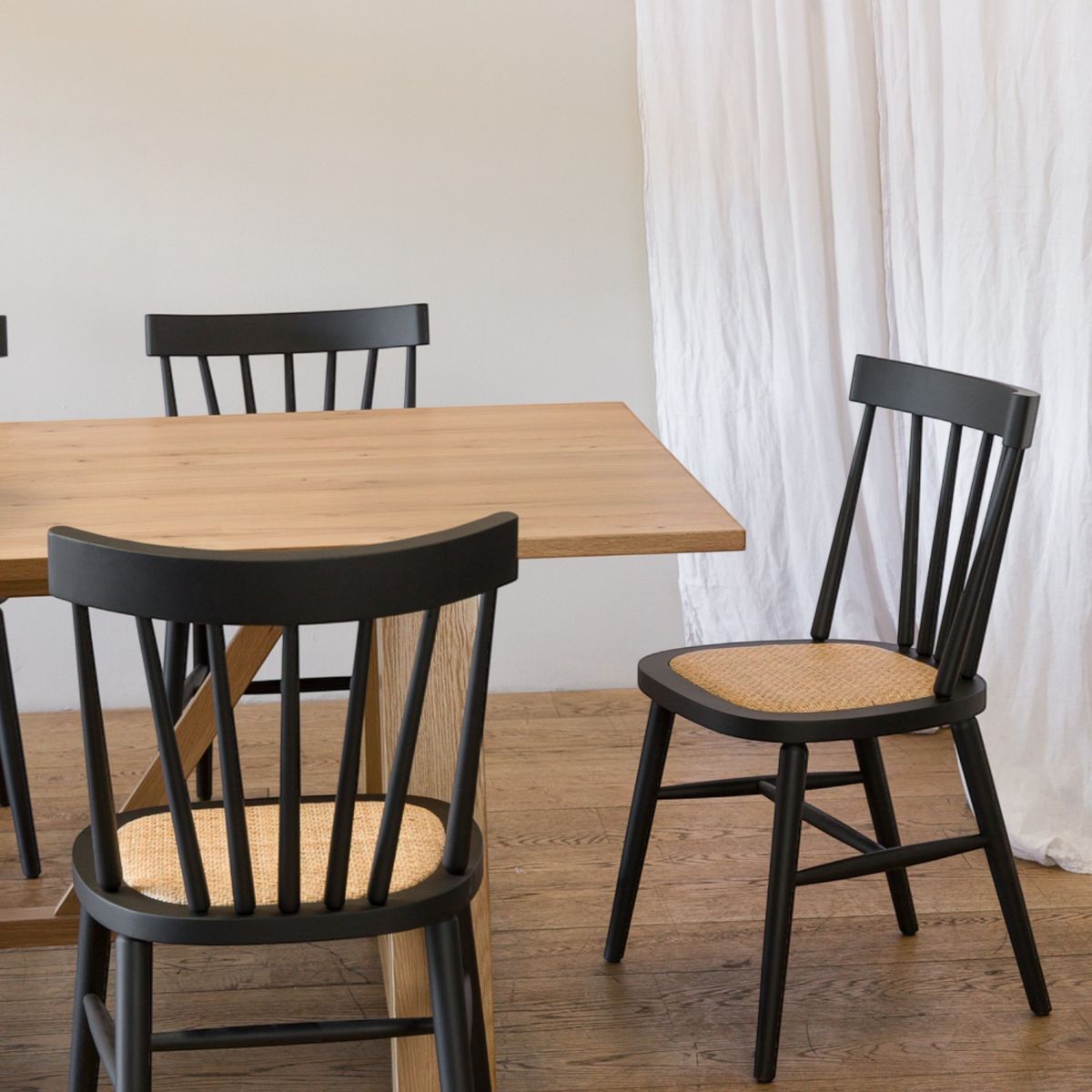 AMOBLE - Silla Sofia Negra Th Amoblé.