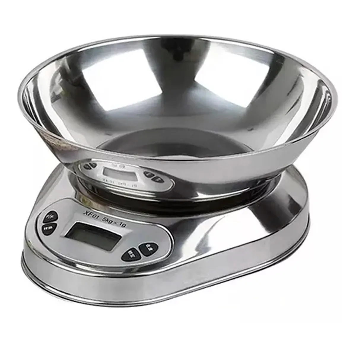 ESHOPANGIE - Balanza Acero Inoxidable Cocina Pesa Bandeja Hasta 5 Kg