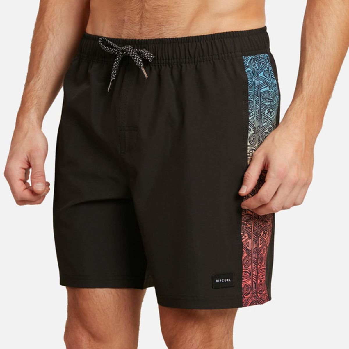 MAUI AND SONS - Traje De Baño Mirage Inverted Adulto Negro Rip Curl.