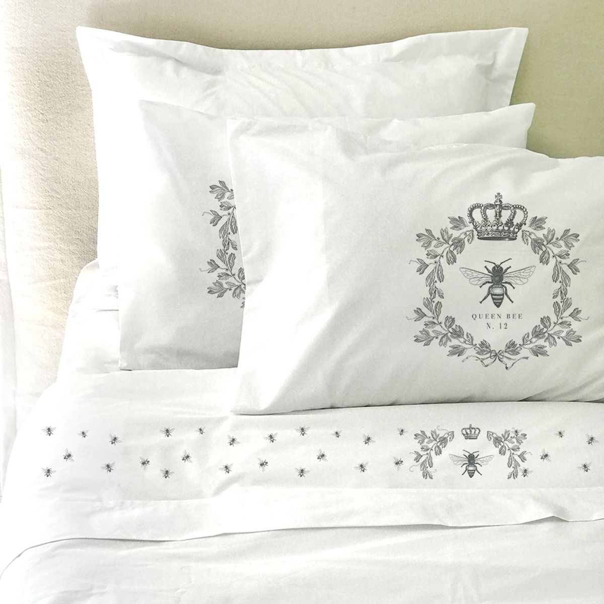 TUYO PRINT - Juego de Sabanas 2 plaza Abeja Reina - Tuyo Print